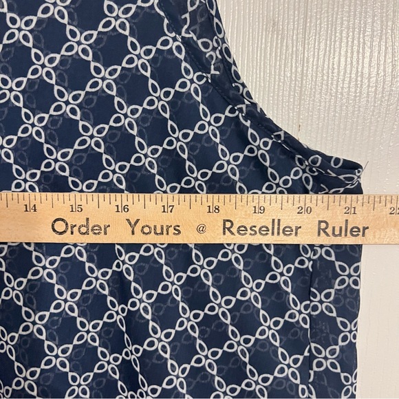 Cristina B Sleeveless Top Tunic XL Lightweight Semi-sheer Layered Hi-low Flowy - Picture 10 of 16